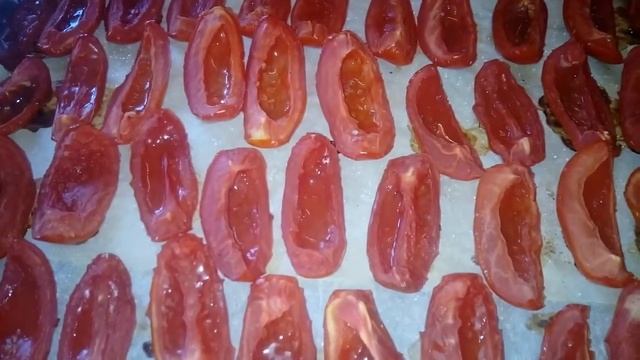 Вяленые помидоры в газовой духовке смотреть онлайн