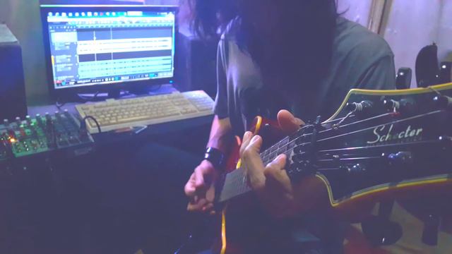 Test Guitar Schecter metal song смотреть онлайн