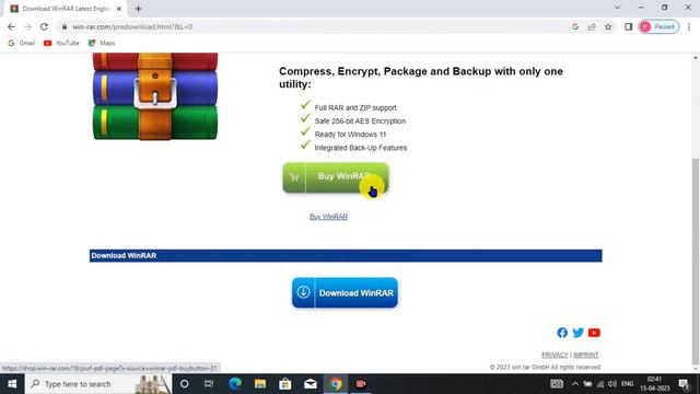 how to download & Install WinRAR on windows 10 | How to Install WinRAR on Windows 11 #winrar #tips смотреть онлайн