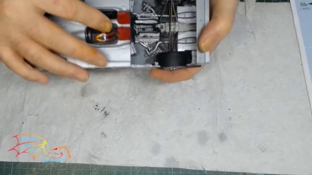 Audi R10 TDI Scale 1/24 part 3 смотреть онлайн