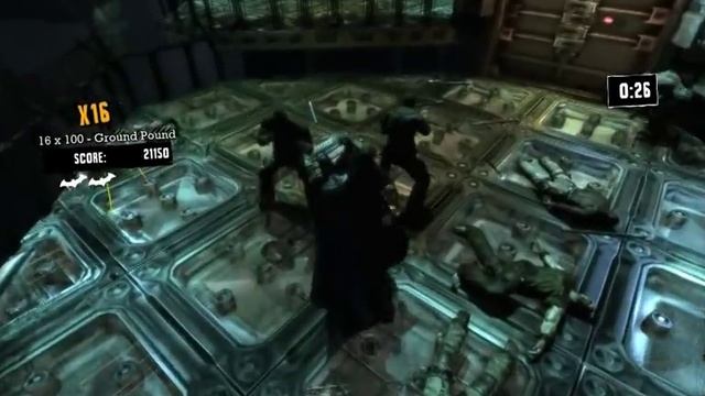 Batman: Arkham Asylum - Shock and Awe(Extreme) challenge Perfect Play Movie смотреть онлайн