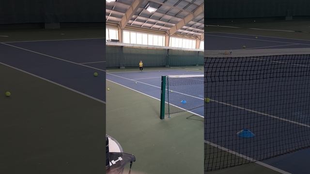 Дети 7 лет большой теннис #shorts #спортдети #большойтеннис смотреть онлайн