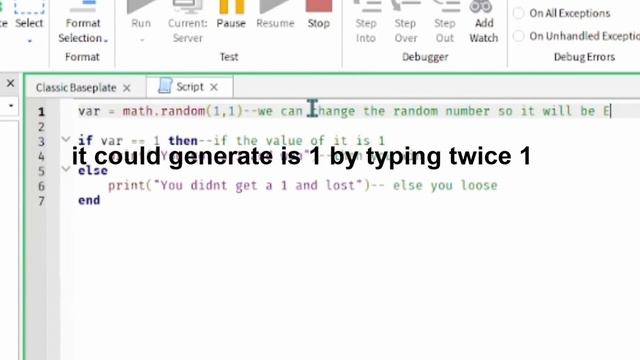 Roblox Studio | How To Use math.random() смотреть онлайн