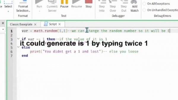 Roblox Studio | How To Use math.random()