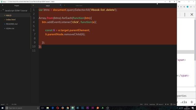 JavaScript DOM Tutorial #10 - Event Bubbling смотреть онлайн