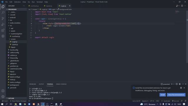 36 Setup Navigasi dengan React Navigation pada React Native смотреть онлайн