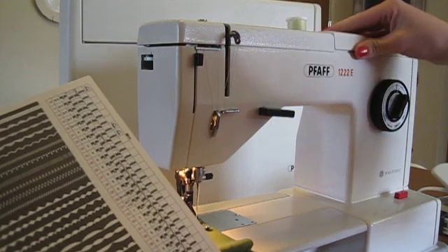 Pfaff 1222E Sewing Machine for Sale on eBay смотреть онлайн