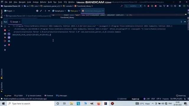 complex expression parser in Java смотреть онлайн