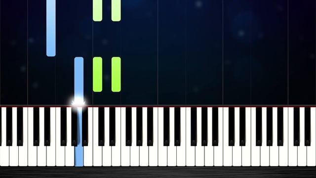 RUSH E - EASY Piano Tutorial смотреть онлайн