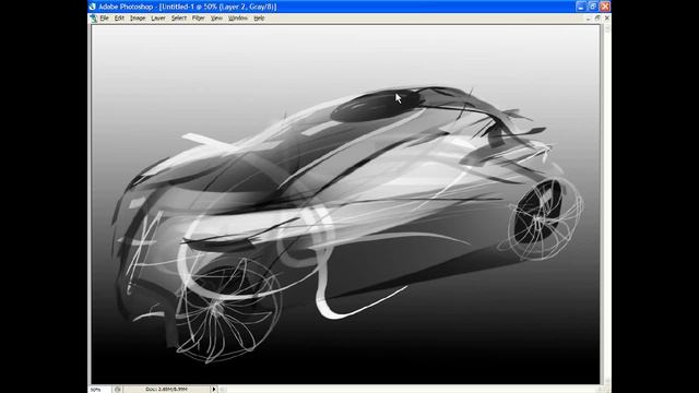 10 minute car design sketch смотреть онлайн
