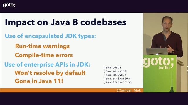 Keeping Up with Java • Sander Mak • GOTO 2018 смотреть онлайн