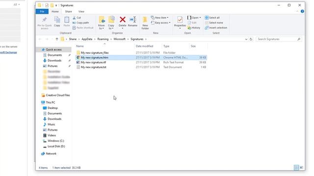 How to install a HTML email signature in Outlook 2016 (Advanced Method) смотреть онлайн