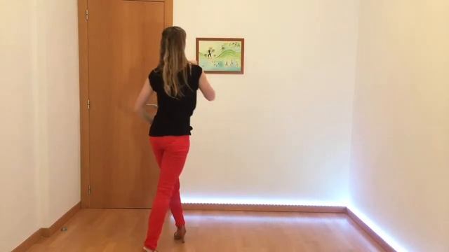 Tutorial - LIVE class - RUMBA Dance Lady Style Basic Steps - Online classes - azukita dance смотреть онлайн