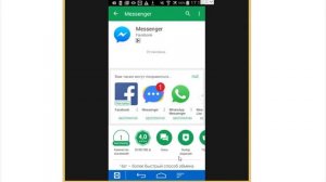 Видео инструкция установки Facebook Messenger