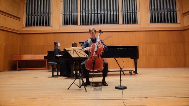 Seth Russell plays Mendelssohn Cello Sonata no. 2, mvt. I смотреть онлайн