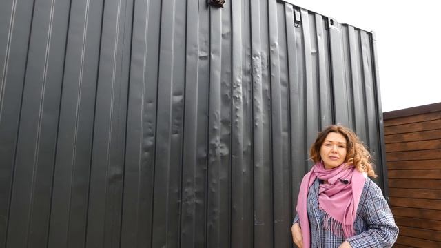 Модульный мини-дом из контейнеров//Дома из морских контейнеров с панорамными окнами смотреть онлайн