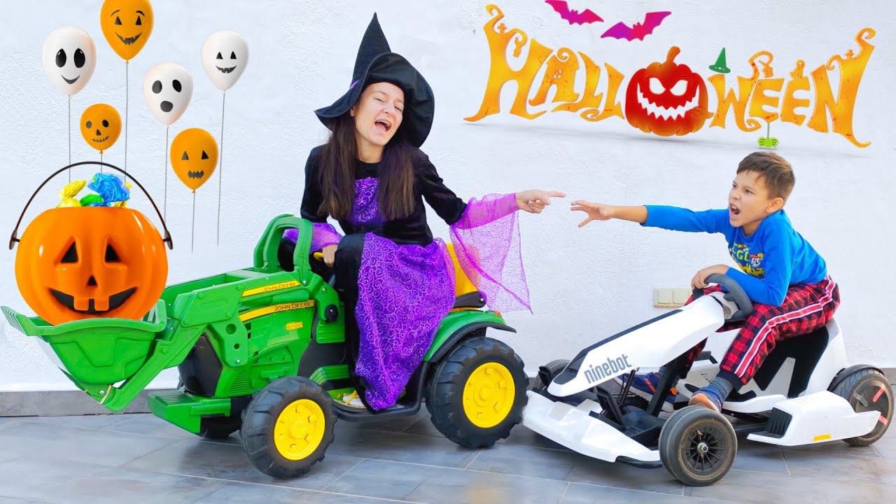 Супер Тёма Видео для детей «Сладость или гадость» — приключение на Хэллоуин! смотреть онлайн