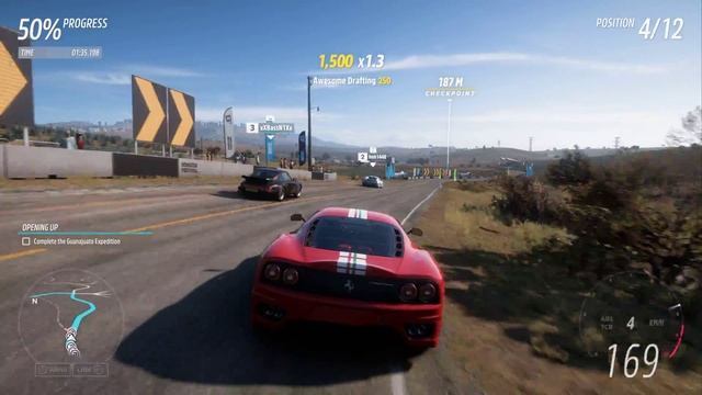 FORZA HORIZON 5 - Ferrari 360 Challenge Stradale - LLANURAS Sprint Gameplay (4K) смотреть онлайн