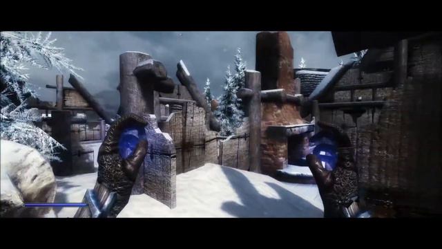 Requiem dragon fight at Winterhold смотреть онлайн
