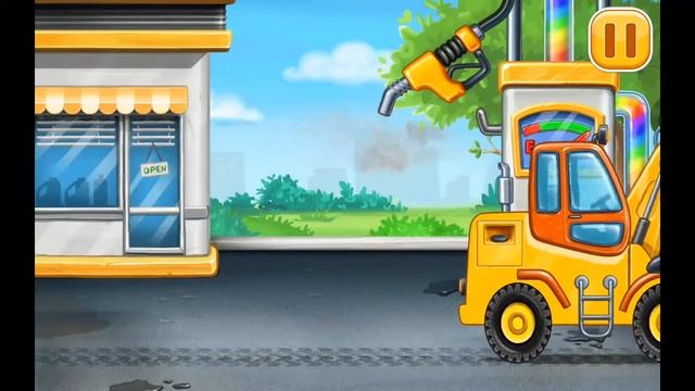 How To Build A House By Trucks 1 | Truck Game For Kids | Gameplay Walkthrough | BuddyFun