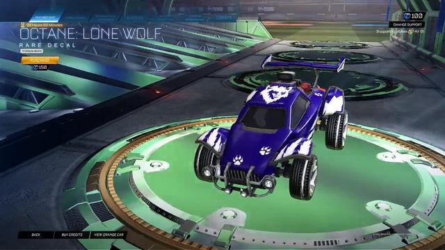 Rocket League Item Shop *RARE* Titanium White Lone Wolf Decal (January 25th, 2024) смотреть онлайн