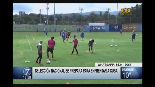 Selección Nacional de Fútbol se prepara para enfrentar a Cuba смотреть онлайн