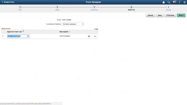 PeopleSoft Form and Approval Builder смотреть онлайн