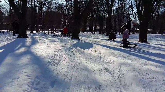 Горка в Парке Горького смотреть онлайн