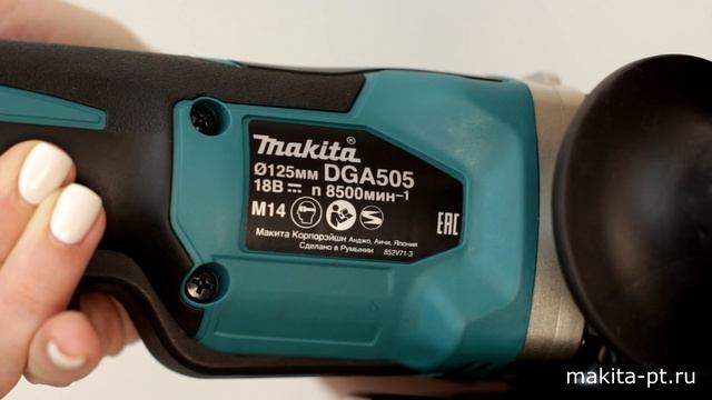 Makita DGA505RF Аккумуляторная УШМ от Макита| НОВИНКА 2019 | Обзор, комплектация, характеристики смотреть онлайн