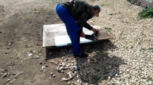 Режем автомобильное стекло болгаркой