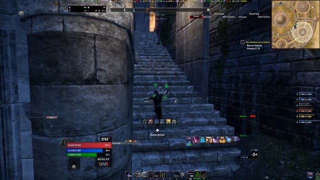 TESO - МАНА НЕКРОМАНТ PVP МАСТЕР КЛАСС! ТОП ИГРОК PVP Avakatti ГИЛЬДИЯ ZBG 🔥 1 VS 4 🔥