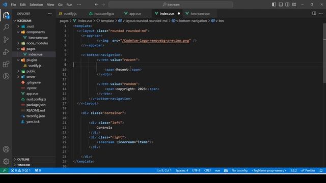 Nuxt 3 Ice Cream Price Adjustment Project - Build and Code Along! Vuetify смотреть онлайн