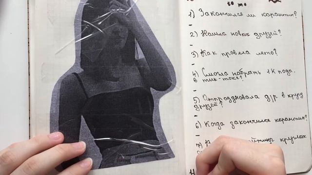 ИДЕЯ ДЛЯ ОФОРМЛЕНИЯ БЛОКНОТА📚//смотрите описание 🧚🏻♀️ смотреть онлайн