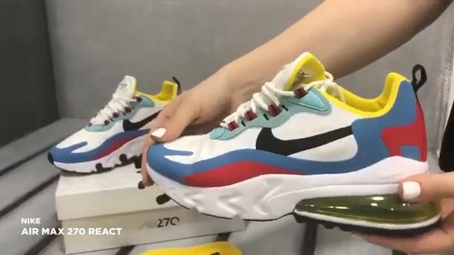 Обзор на Nike Air Max 270 React смотреть онлайн