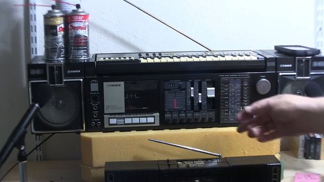 Akai PM 06 Fisher SC-300K Stereo radio cassette Keyboard 3 piece boombox service review смотреть онлайн