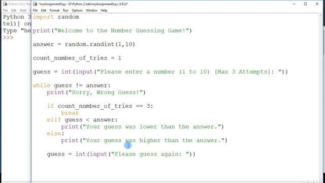 Python Assignment 8 смотреть онлайн