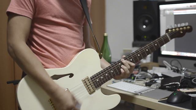 All The Earth (Lead Guitar) - Vertical Church Band - MJT Custom Carbronita Thinline Tele (TV Jones) смотреть онлайн