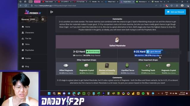 STOP FARMING WRONG! CN FARMING CHEAT SHEET! | REVERSE: 1999 смотреть онлайн