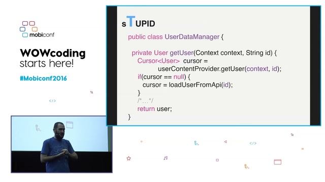 Mobiconf 2016, Jorge Barroso & "The (BEST) good practices" смотреть онлайн