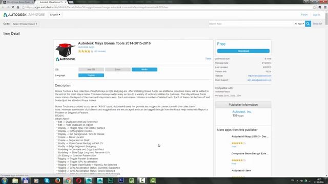 Создание дракона в Maya и Mudbox 5 - Развертка в Maya Bonus Tools смотреть онлайн