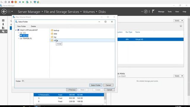 Create Mount Points in Windows Server смотреть онлайн