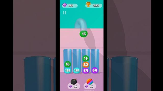 Jelly Drops 2048: Merge game - Color balls Number Match Game (Part 01) смотреть онлайн