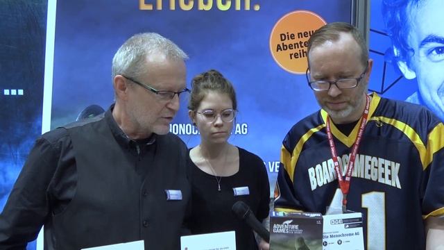 Adventure Games: The Dungeon and Monochrome Inc. — game overview at Spielwarenmesse 2019 смотреть онлайн