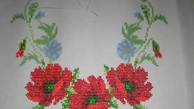 Вышитая бисером детская вышиванка /сорочка смотреть онлайн