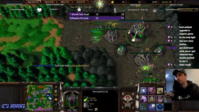 MID FOCUS WITH UNDEAD | SURVIVAL CHAOS | WARCRAFT 3 REFORGED смотреть онлайн