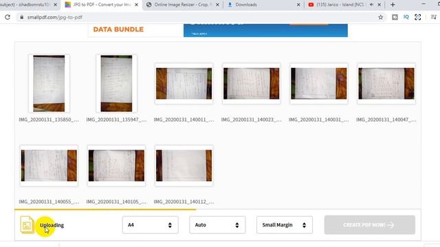 How to convert image to pdf online Free Download bangla Tutorial || jpg to pdf converter online fre смотреть онлайн