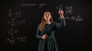 МАТЕМАТИКА 5 класс: Десятичная запись дробных чисел. Сравнение десятичных дробей