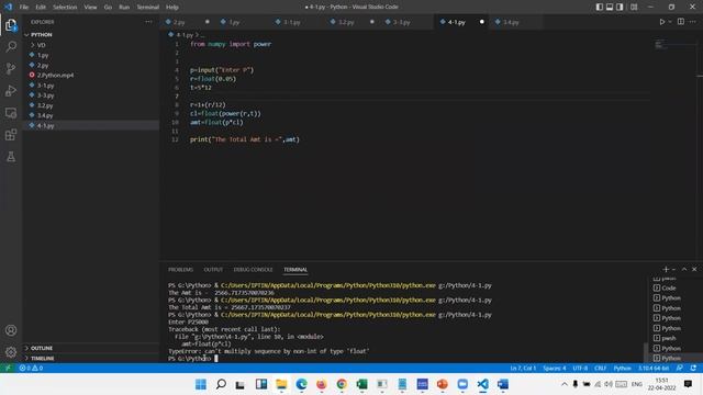 Python Programming - Do Math Calculation in Hindi смотреть онлайн