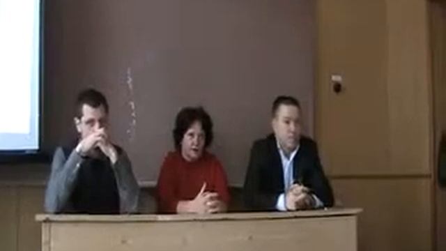 Встреча Бебко со студентами ХФ НУК_ч1.avi смотреть онлайн
