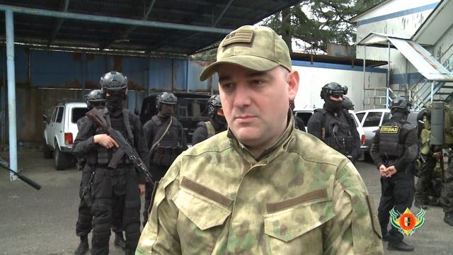Масштабные совместные учения силовых ведомств - СГБ, ГСО и МВД. смотреть онлайн